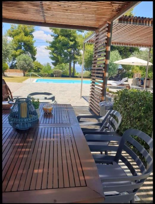 Villa Terrina Agioi Apostoloi  Dış mekan fotoğraf